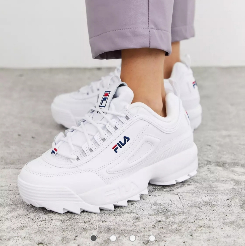 Fila Disruptor Sneakers In White